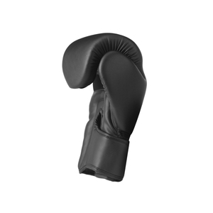 Custom Matte Black Boxing Gloves – High-Impact <b>Foam</b> <b>Padding</b> with Mesh Palm Ventilation and Professional Wrist Support. - Product Image 2