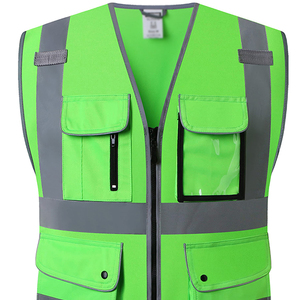 Chaleco de Seguridad Reflectante de Alta Visibilidad al Por Mayor, Buen Precio, Chaleco de Seguridad Impermeable Personalizado en Venta - Product Image 5