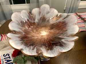 Bol décoratif en résine fait main, porte-bijoux, plat à bibelots en époxy coloré, plat de service moderne, idée cadeau unique - Product Image 3