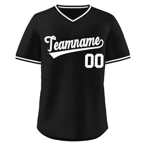 Camiseta de Béisbol Personalizable al por Mayor de Alta Calidad para Equipos, Impresión por Transferencia de Calor, 100% Poliéster Transpirable, Nueva - Product Image 1
