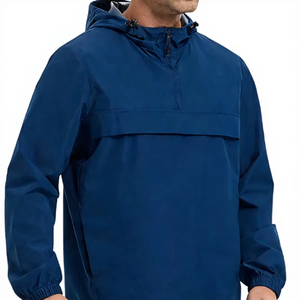 Chaqueta Cortavientos con Capucha para Hombre, Ligera, Ecológica, Resistente al Viento, Transpirable, Ropa Deportiva para Exteriores, Color Personalizado, Letra Premium - Product Image 5