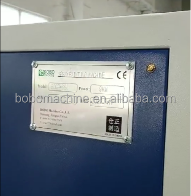 Automatic Plastic Steel Roller Drum Spray Coating Painting detail photo BOBO Machine automatic plastic steel roller drum spray coating painting shown in a detail photo for this news article