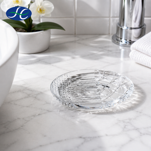 Modern <b>bathroom</b> <b>set</b> accessories factory clear <b>dispenser</b> kate soap dish - Product Image 2