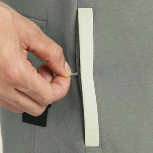 Survêtement en molleton de coton personnalisé pour homme, avec logo brodé sur le devant, tenue de jogging hiver respirante, anti-plis, poids lourd 220g, deux pièces - Product Image 5
