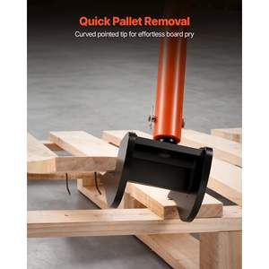 Herramienta de 50 pulgadas de acero al carbono de alta resistencia para quitar tableros de terraza, desmontar palets y separar paneles de yeso, con capacidad de 2000 lb - Product Image 2