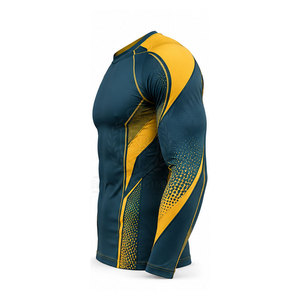 Compression <b>Shirts</b> Lightweight Sportswear <b>Stretch</b> Fit Training Top for <b>Men</b> Running Cycling Gym Exercise and Daily Workouts - Product Image 2