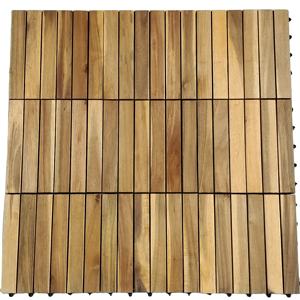 Baldosas de Madera y Plástico Compuesto MPS con Sistema de Bloqueo Doble, Acabado Mate Moderno, 300x300 mm, Cuadradas, Impermeables, para Uso en Piscinas - Product Image 6