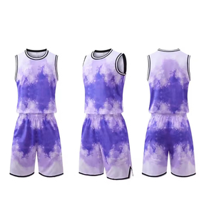 Uniforme de basket-ball réversible de qualité supérieure, nouveau design, uniforme de basket-ball en gros, ensemble d'uniformes de basket-ball personnalisés - Product Image 3