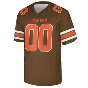 Private Label Custom Printing High Quality Men American Football Jersey <b>Top</b> Selling <b>Plus</b> <b>Size</b> Sublimated American Football Shirt - Product Image 1
