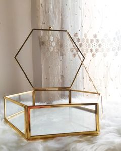 Large Capacity Metal Glass Jewelry Display <b>Box</b> With <b>Lockable</b> Lid For Boutique Counter And Retail Presentation - Product Image 1