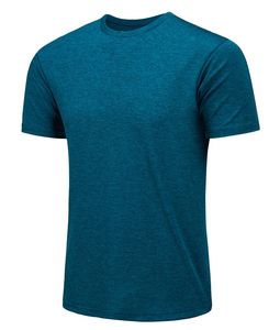 OEM ODM Wholesale Supplier Custom <b>Men</b> Solid Regular Fit Short Sleeve T-<b>Shirt</b> Cut Sew Eco-Friendly Breathable 100% Cotton - Product Image 1