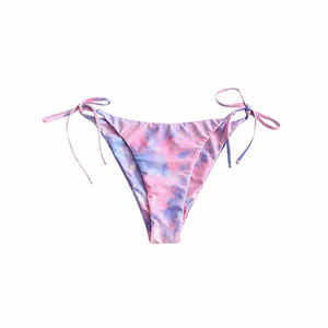 Custom Made Women's <b>Bikini</b> Set Customizable Design Cotton/Bamboo Fiber Off-the-Shoulder Neckline Underwire Bra Quick Dry - Product Image 3