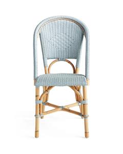 Silla de comedor de ratán natural hecha a mano, ecológica, de colores, al mejor precio al por mayor, para cafetería y bistro, de fabricante vietnamita. - Product Image 4