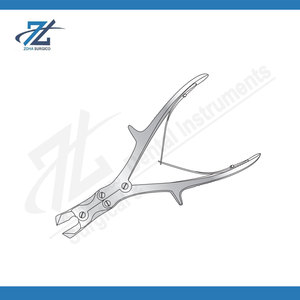 Horsley - Cortador de Huesos de Acción Compuesta, Pinzas para Cortar Huesos y Rongeur, Instrumento Quirúrgico Ortopédico de Acero Inoxidable - Product Image 3