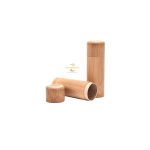 Boîte de rangement en bambou naturel écologique pour brosses à dents, couverts et articles de voyage – Vente en gros - Product Image 1