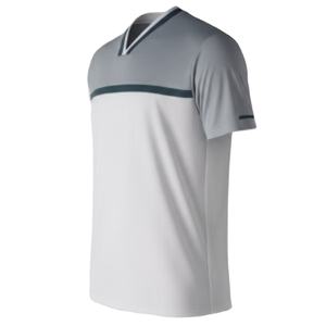 Camiseta de manga corta con bloques de color para hombre, estilo moderno y casual, ropa de calle - Product Image 3