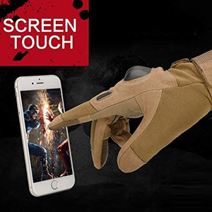 Guantes Tácticos de Cuero para Hombre al por Mayor, Guantes Tácticos de Cuero de Buena Calidad para Hombre, Guantes Tácticos para Entrenamiento de Alto Rendimiento - Product Image 4