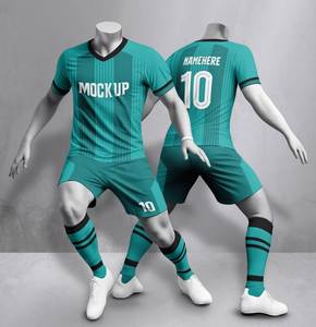 Uniforme de Fútbol Americano de Alta Calidad y Bajo Precio, Manga Corta, Impreso, Transpirable, Hecho de 100% Poliéster - Product Image 1