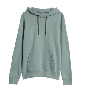 Sudadera con Capucha Unisex Extra Grande, de Felpa, Color Sólido, Informal, para Otoño, con Bolsillo, Manga Larga, Estilo Tejido - Product Image 1