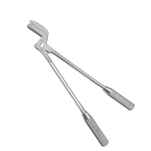 Surgical Grade Silver Stille Plaster <b>Shears</b> 18 Inch Orthopedic Stainless Steel Manual <b>Long</b> <b>Handle</b> CE Certified - Product Image 1