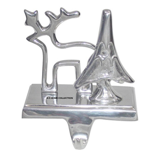Excellent Quality Factory Supplies Blank Sublimation Christmas Tree Aluminum Metal <b>Stocking</b> <b>Holder</b> For Angel Shape Design - Product Image 2