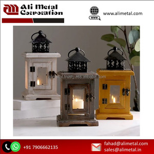 Linterna de madera Serene Glow para noches acogedoras con diseño único para la decoración del jardín del hogar y la boda y personalizable - Product Image 5
