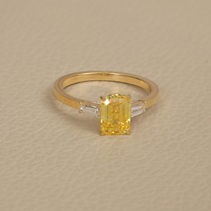 14K Solid Gold 2.07 Carat Blue Lab Grown Multi Shape Diamond Pear Open Bypass <b>Ring</b> Children's Luxury <b>Adjustable</b> Trendy IGI - Product Image 1