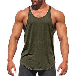 Débardeur Stringer pour Homme, Gym, Fitness, Musculation, T-shirt d'Entraînement Sans Manches, Débardeur Stringer avec Logo Personnalisé - Product Image 2