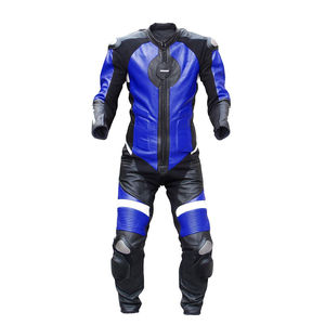 Combinaison en cuir pour moto SATEX unisexe, haute qualité, personnalisable, grande taille, imperméable, respirante, combinaison de course - Product Image 6