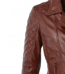 Premium Women Leather <b>Jacket</b> Classic Fashion Outerwear Soft Touch Durable Construction Stylish Zip Front <b>Biker</b> <b>Jacket</b> Wholesale - Product Image 3