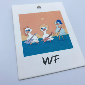 High Quality Hangtag Supplier Custom Printing Brand Name Logo Recycled <b>Paper</b> Swing Tags for Handbags - Product Image 4