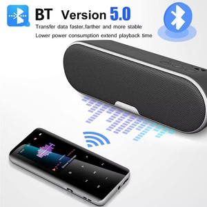 Lecteur MP3 portable BT 5.0 avec bouton tactile, mémoire 32 Go, radio FM, idéal pour le sport, les voyages, le travail et la maison, directement de l'usine - Product Image 5