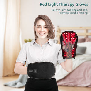 Guanti di terapia della luce rossa per alleviare i piedi dita guanti di guarigione a infrarossi - Product Image 2