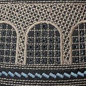 Chapeau Kufi musulman de qualité supérieure pour hommes, tissu doux et respirant, chapeau de prière, fournisseur en gros - Product Image 3