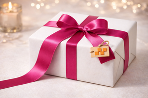 Cinta de Raso Satinado Marrón de 38 mm de Neelkamal Industries, Doble Cara, 100% Poliéster, Resistente al Encogimiento, para Decoración, Manualidades y Regalos - Product Image 5