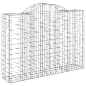 Grand panier gabion en fer galvanisé durable, produit de clôture de jardin - Product Image 2
