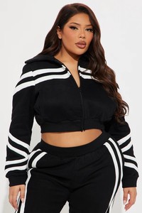 Custom Waterproof Hooded Reflective <b>Windbreaker</b> Tracksuit Set Women's <b>Black</b> Sportswear Lightweight Running Fitness Activewear - Product Image 4