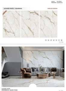 Azulejos de Ladrillo Refractario Modernos y Brillantes de 1200x1800mm para Supermercados y Uso en Exteriores - Product Image 3