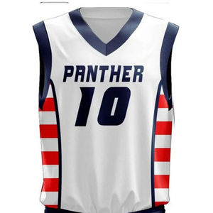 Ensemble d'uniformes de basketball pour adultes, maillot et short imprimés par sublimation, tissu en maille respirant, protection UV, évacuation de l'humidité, grandes tailles - Product Image 6