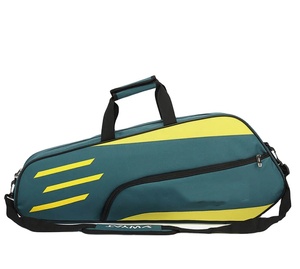 Canvas Racket Bag Large Capacity Waterproof Tennis Badminton Sports Bag Professional Durable Gym Travel Bag Portable 40-50L Men - Product Image 1