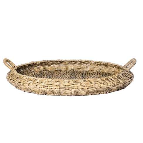 Eco-friendly Round Rattan Straw Flat Basket Tray 99GD| Alibaba.com