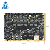 DEBIX personalizado Som + io PC placa base CPU imx8m Plus Core Board placa base con procesador DDR4 Linux Placa de desarrollo