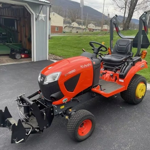 Tracteur agricole compact Kubota L2501 4x4 avec chargeur frontal, tondeuse autoportée, tracteur utilitaire agricole pour champ et verger - Product Image 6