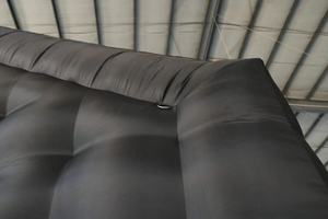 Thương mại màu đen xách tay LED Disco chiếu sáng di động Câu lạc bộ đêm Lều Inflatable Cube Đảng Lều Inflatable hộp đêm ngoài trời lều - Product Image 6