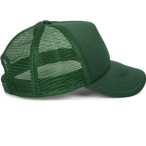 Premium Blank Foam Mesh Trucker <b>Cap</b> OEM Wholesale Adjustable Snapback Baseball <b>Hat</b> Custom Embroidery Outdoor Front Panel - Product Image 3