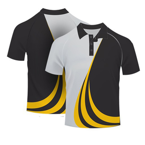 Chemise Homme Sportive à Imprimé Géométrique Numérique, Manches Courtes, Coupe Classique, Respirante, 100% Polyester Tissé, Logo Avant - Product Image 2