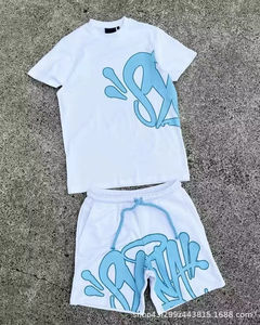 Summer <b>Men's</b> <b>Sets</b> <b>Short</b> Sleeve <b>T</b> <b>Shirts</b> Wide Leg <b>Shorts</b> Two Piece Suits Thin Breathable <b>Man</b> Casual Loose <b>Shorts</b> <b>and</b> <b>Shirts</b> <b>Sets</b> - Product Image 6