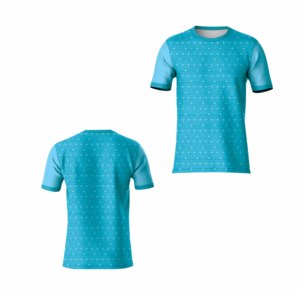 T-shirt de sport haute performance 100 % polyester pour homme, respirant, séchage rapide, coutures durables, idéal pour la gym et la course à pied - Product Image 4