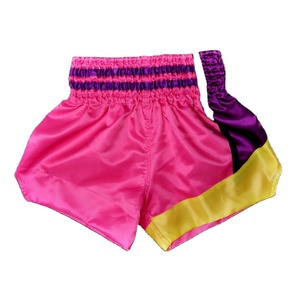 Compre al por Mayor Pantalones Cortos de Boxeo MMA Personalizados para Hombre y Mujer, Ligeros, de Secado Rápido, Mezcla de Algodón/Poliéster 100%, Duraderos para Kickboxing - Product Image 5