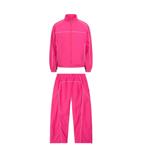 2026 Trending Streetwear Windbreaker Tracksuits Lightweight Reversible Windproof Quick Dry Printed Solid Customized Logo OEM - Product Image 1